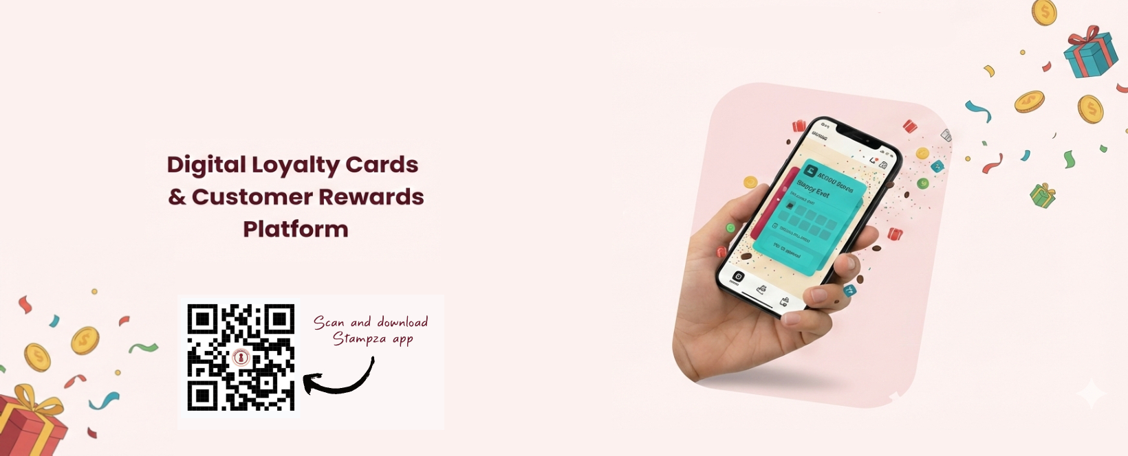 Stampza digital loyalty dashboard